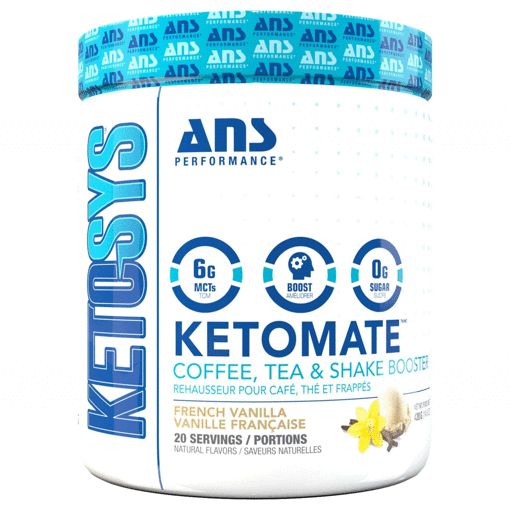 Picture of ANS PERFORMANCE KETOMATE CREAMER - FRENCH VANILLA 293GR